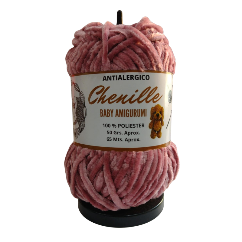Lana Tetejo Chenille Baby Amigurumi 50gr 4