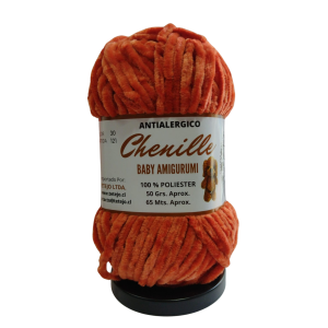 Lana Tetejo Chenille Baby Amigurumi 50gr 30