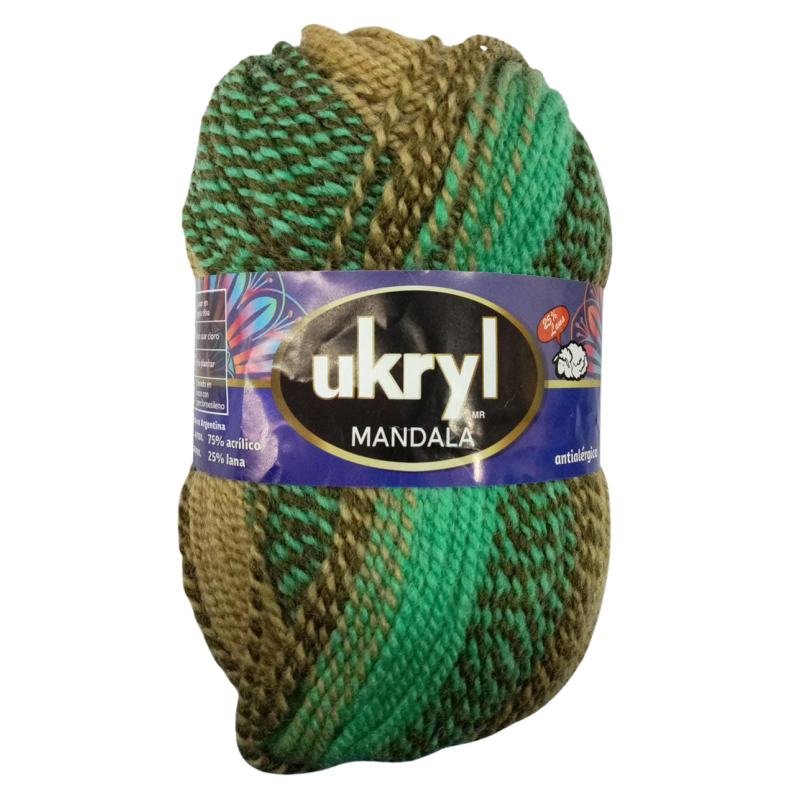 Lana Ukryl Mandala 100gr 3709