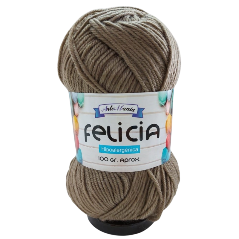Lana ArteMania Felicia 100gr 891 Café claro