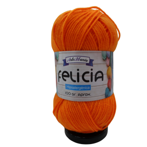 Lana ArteMania Felicia 100gr 846 Naranja